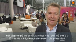 Nyheter i HubSpot 2019